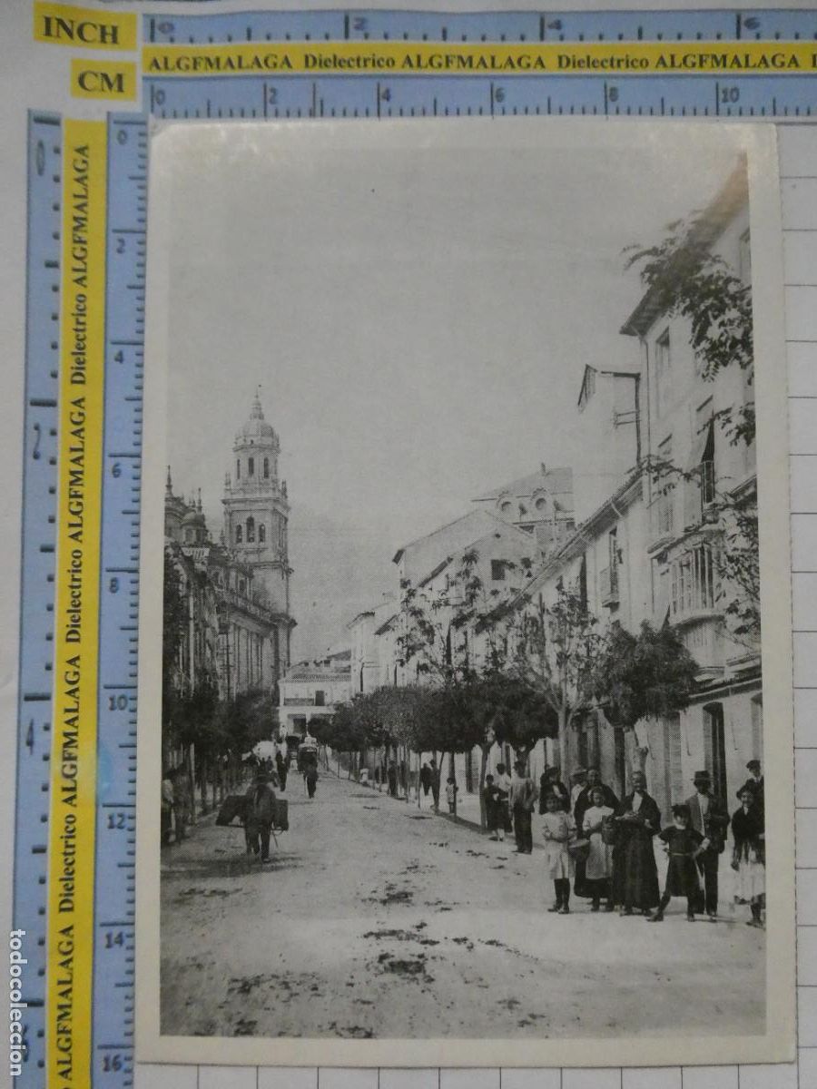 Postais: POSTAL ANTIGUA FACS&Iacute;MIL DE JAEN. 1903 LA CARRERA. DIARIO JAEN 33