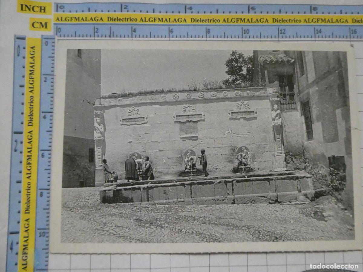 Postais: POSTAL ANTIGUA FACS&Iacute;MIL DE JAEN. 1910 LA FUENTE DE LOS CA&Ntilde;OS. DIARIO JAEN 13