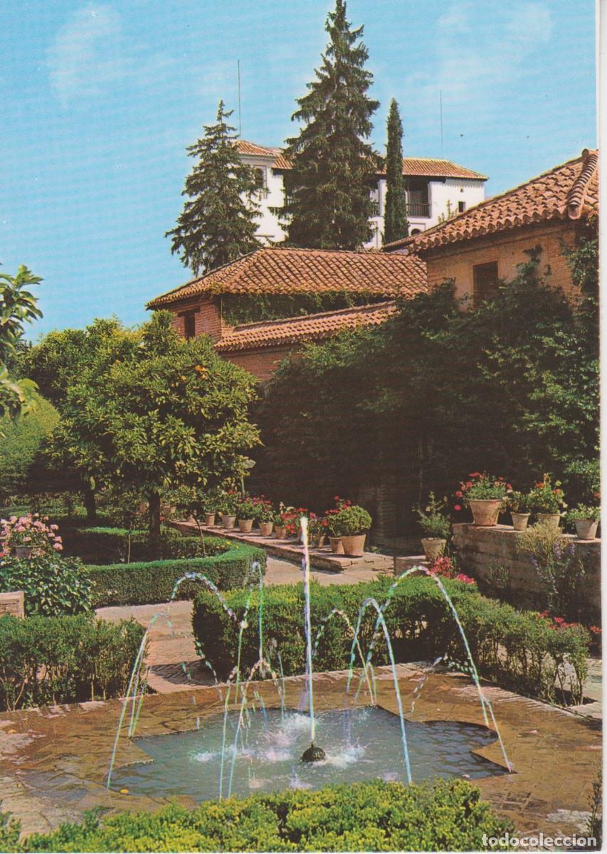 Postales: (236) GRANADA. GENERALIFE. JARDINES - Foto 1