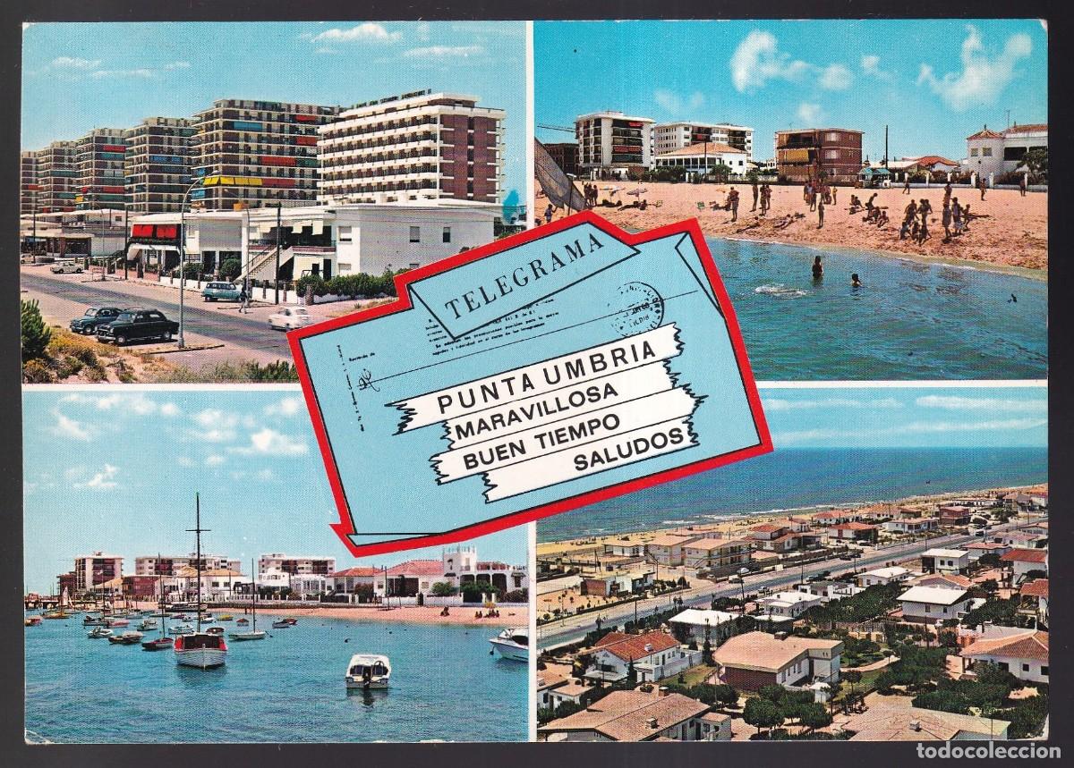 Postales: Punta Umbr&iacute;a. Ed. Arribas n&ordm; 83. Circulada 1972