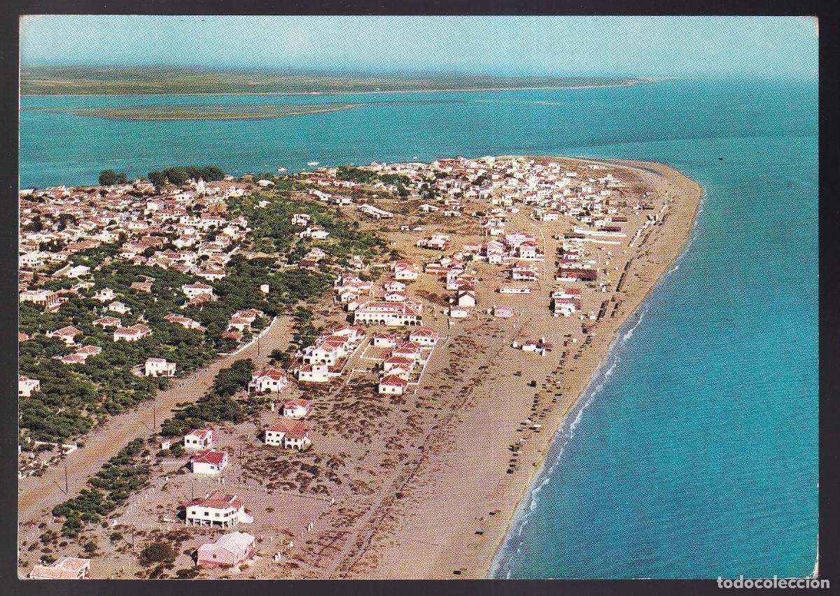 Postales: Punta Umbr&iacute;a. *Vista a&eacute;rea* Ed. Alarde n&ordm; 201. Circulada 1965.