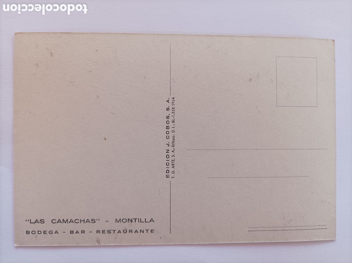 Postales: POSTAL LAS CAMACHAS. ED. J. COBOS. SIN CIRCULAR. - Foto 2
