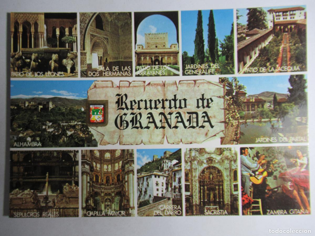 Postales: Granada - Diversos aspectos - Foto 1