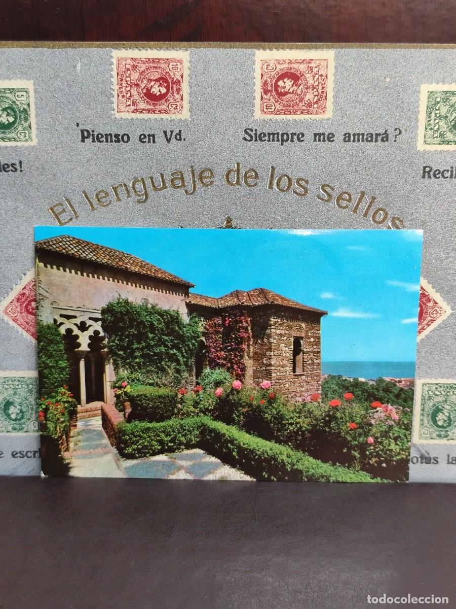 Postkarten: P3789 Postal M&aacute;laga 1015 Alcazaba jardines y mirador . Beascoa