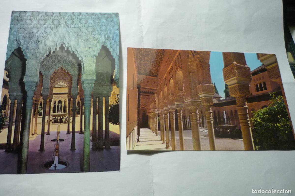 Postales: LOTE POSTALES GRANADA ALHAMBRA - Foto 1
