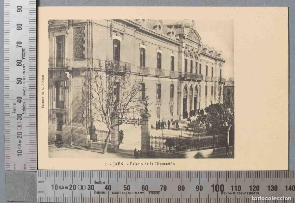 Postales: POSTAL. JAEN - PALACIO DE LA DIPUTACION - 1 - Hijo de E. Sanchez. ALCAZAR