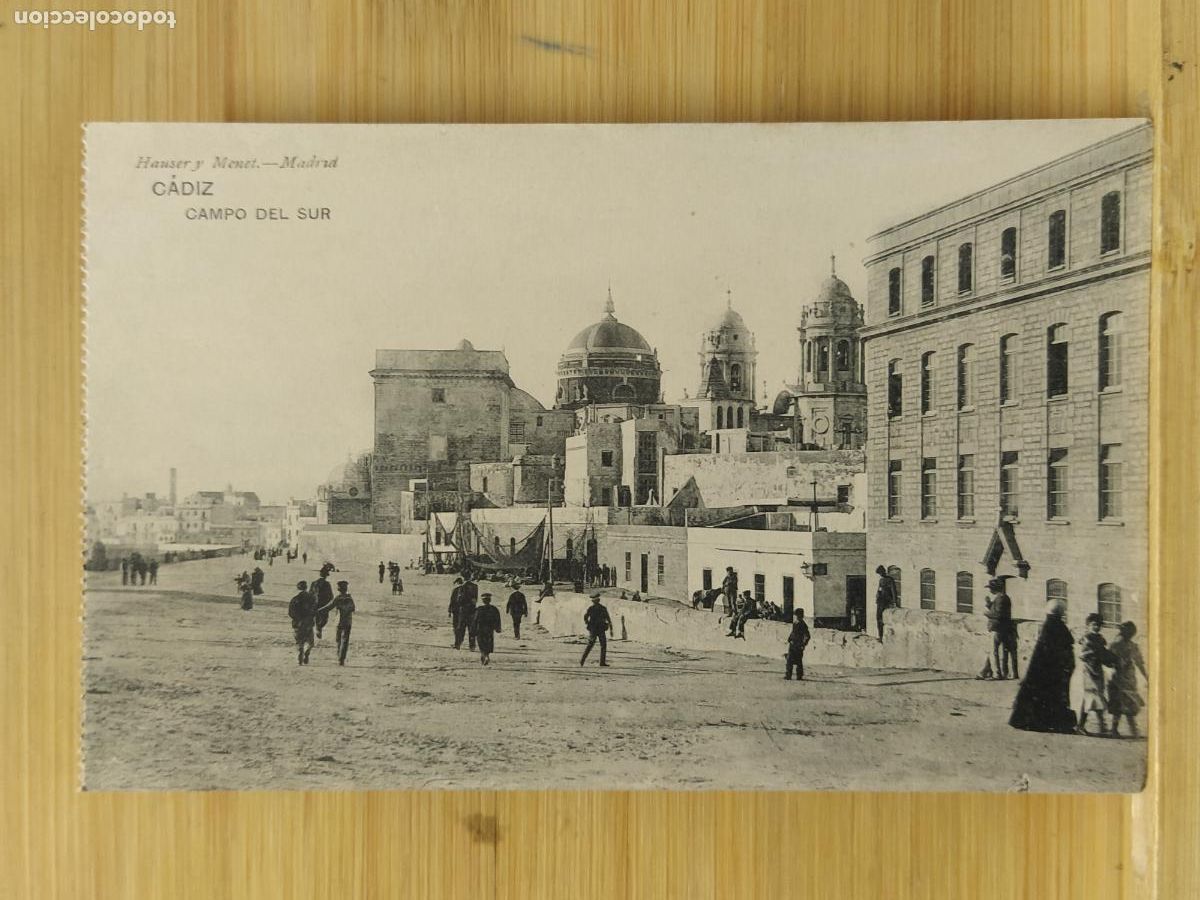 Postais: CADIZ - CAMPO DEL SUR - HAUSER Y MENET - POSTAL ANTIGUA -(110.283)