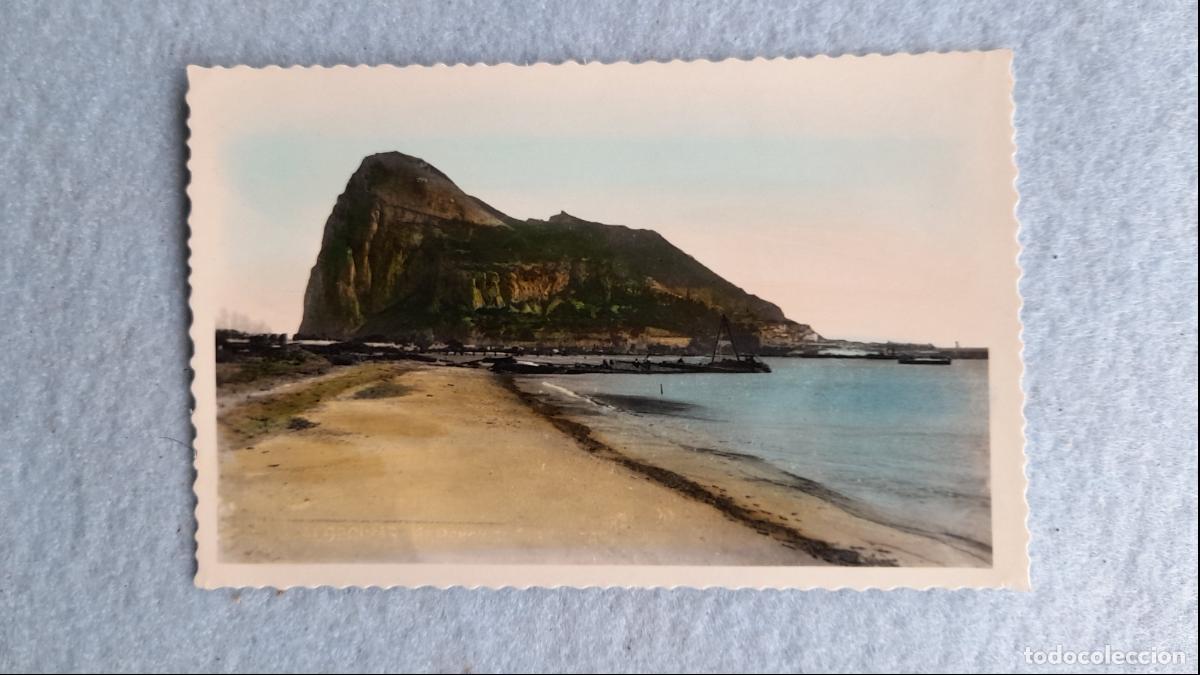 Postales: La L&iacute;nea de la Concepci&oacute;n. El Pe&ntilde;&oacute;n de Gibraltar. - Foto 1