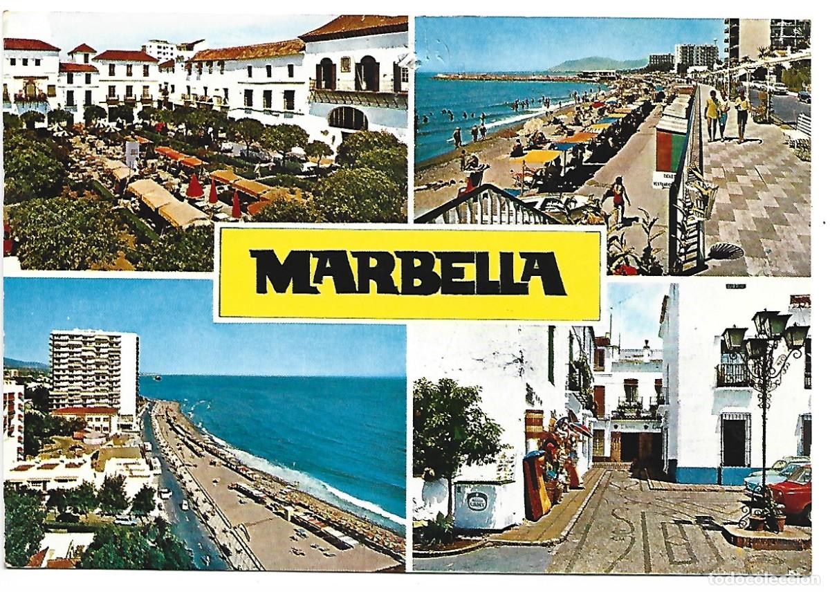 Postales: COSTA DEL SOL.- MARBELLA / MALAGA - Foto 1