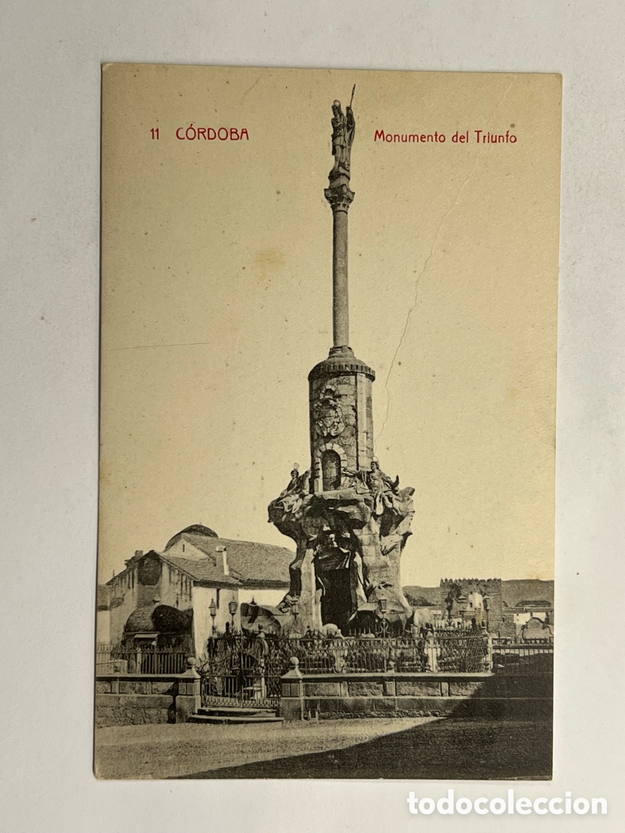 Postkarten: CORDOBA Postal No.11, Monumento del Triunfo .. Fototipia R. Garz&oacute;n (h.1910?) S/C