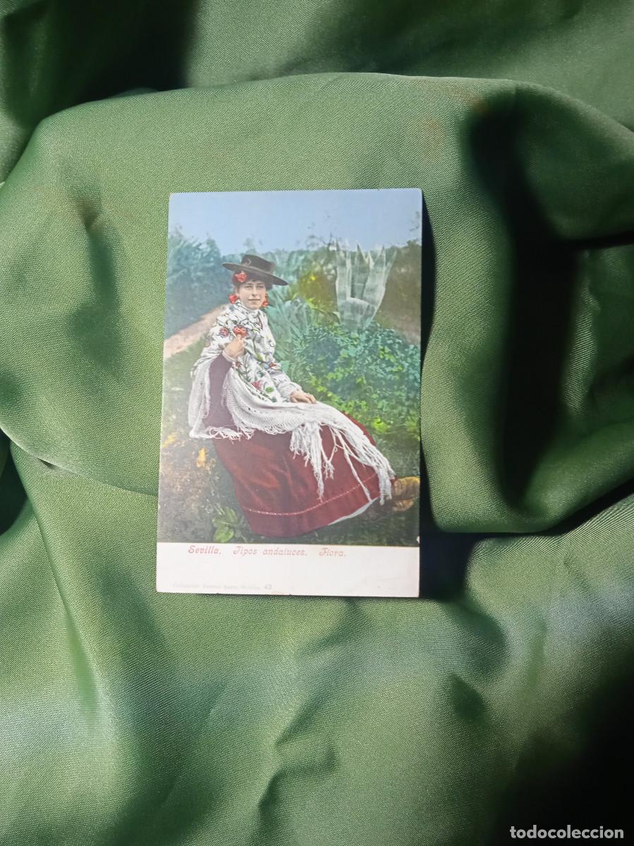 Postcards: **MUJER ANDALUZA DE EPOCA****, REF. DATO