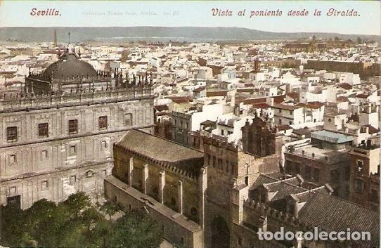 Postcards: Sevilla.- Vista al poniente desde la Giralda