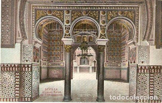 Postcards: Sevilla.- Alc&aacute;zar. Sal&oacute;n de Embajadores