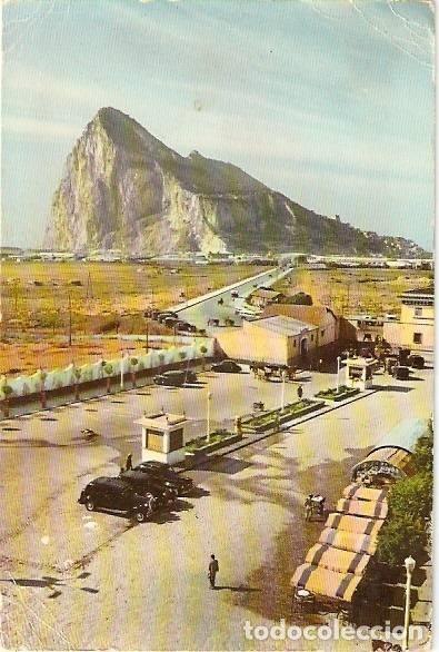 Cartoline: La Linea de la Concepci&oacute;n.- Aduanas y Pe&ntilde;on de Gibraltar