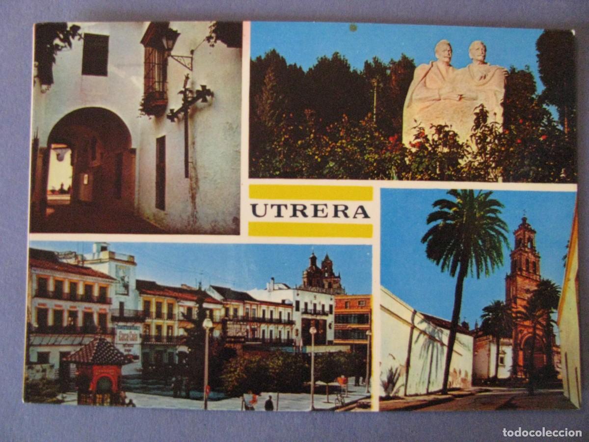 Postales: POSTAL DE UTRERA. VARIAS VISTAS. POSTALES SAN PI.
