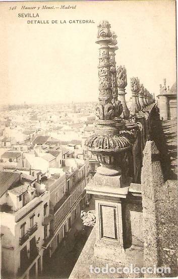 Postais: Sevilla.- Detalle de la Catedral