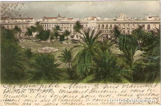 Postais: Sevilla.- La plaza de San Fernando