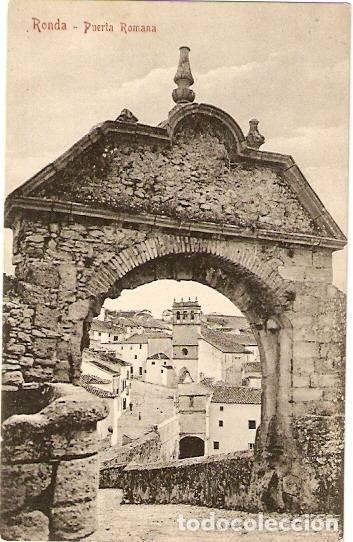 Postais: Ronda.- Puerta Romana