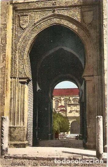 Postcards: C&oacute;rdoba.- La Mezquita. Puerta del Perd&oacute;n