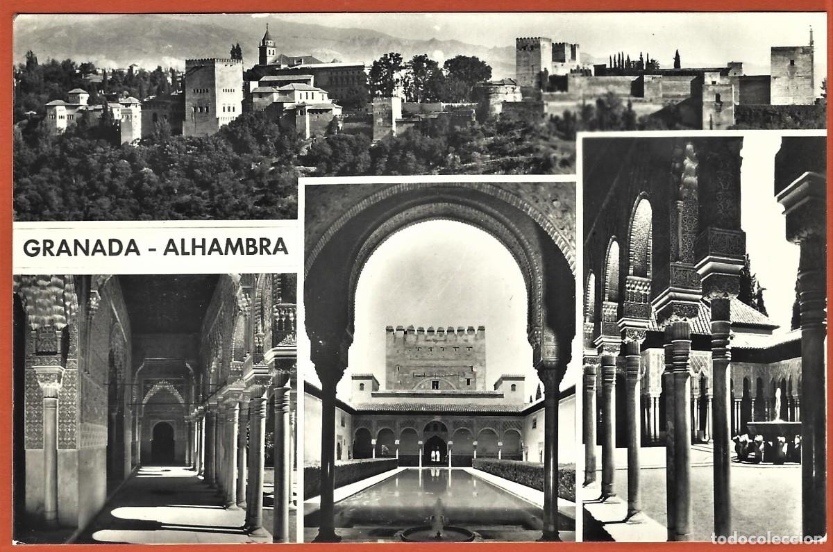 Postales: Espa&ntilde;a - Granada : El palacio de lAlhambra - Foto 1