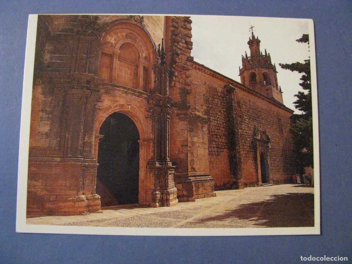 Postais: POSTAL DE RONDA. SANTA MAR&Iacute;A LA MAYOR. FACHADA LATERAL, LADO OESTE. FOTOGRAF&Iacute;A PAJARES.