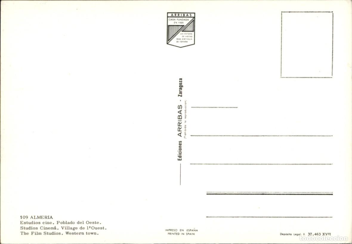 Postales: Almeria Poblado del Oeste Ediciones Arribas - Foto 2