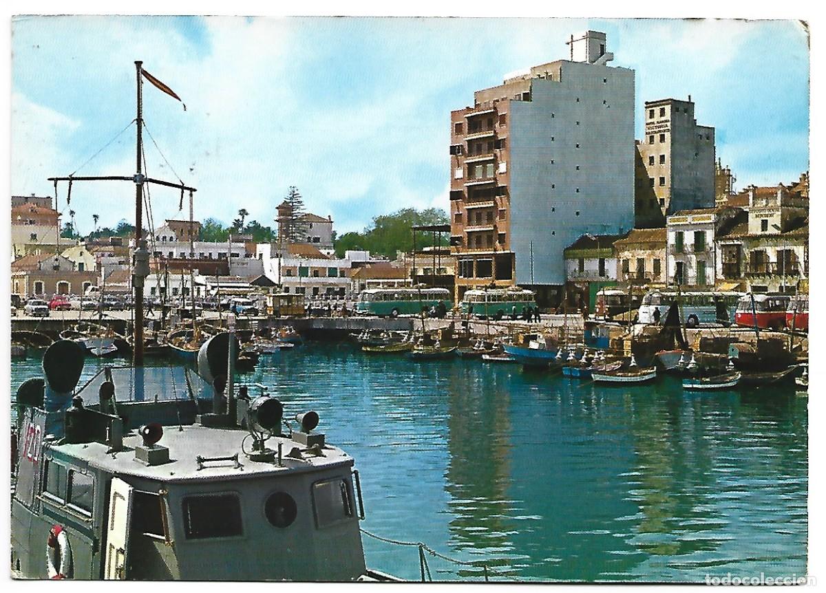 Cartoline: PUERTO DE PESCADORES Y ACERA DE LA MARINA.- ALGECIRAS / CADIZ