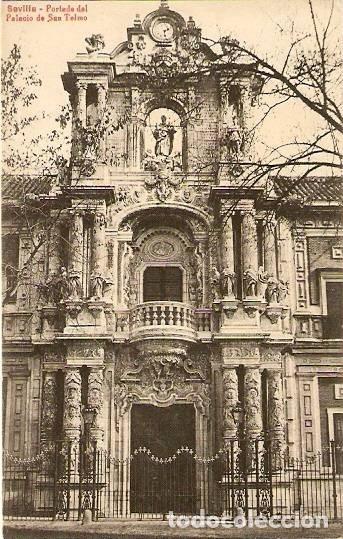 Postcards: Sevilla.- Portada del Palacio de San Telmo