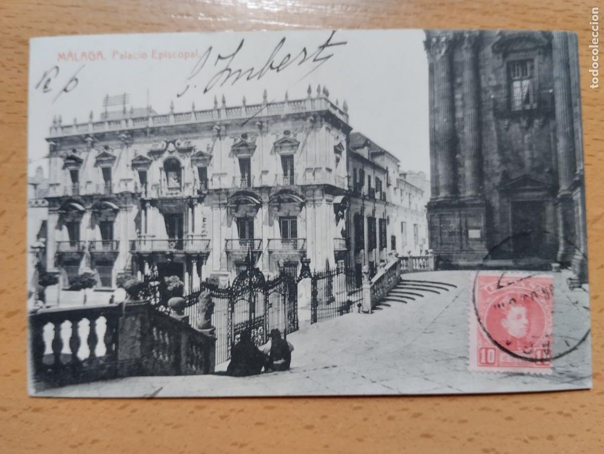 Postales: M&Aacute;LAGA. PALACIO EPISCOPAL. - Foto 1