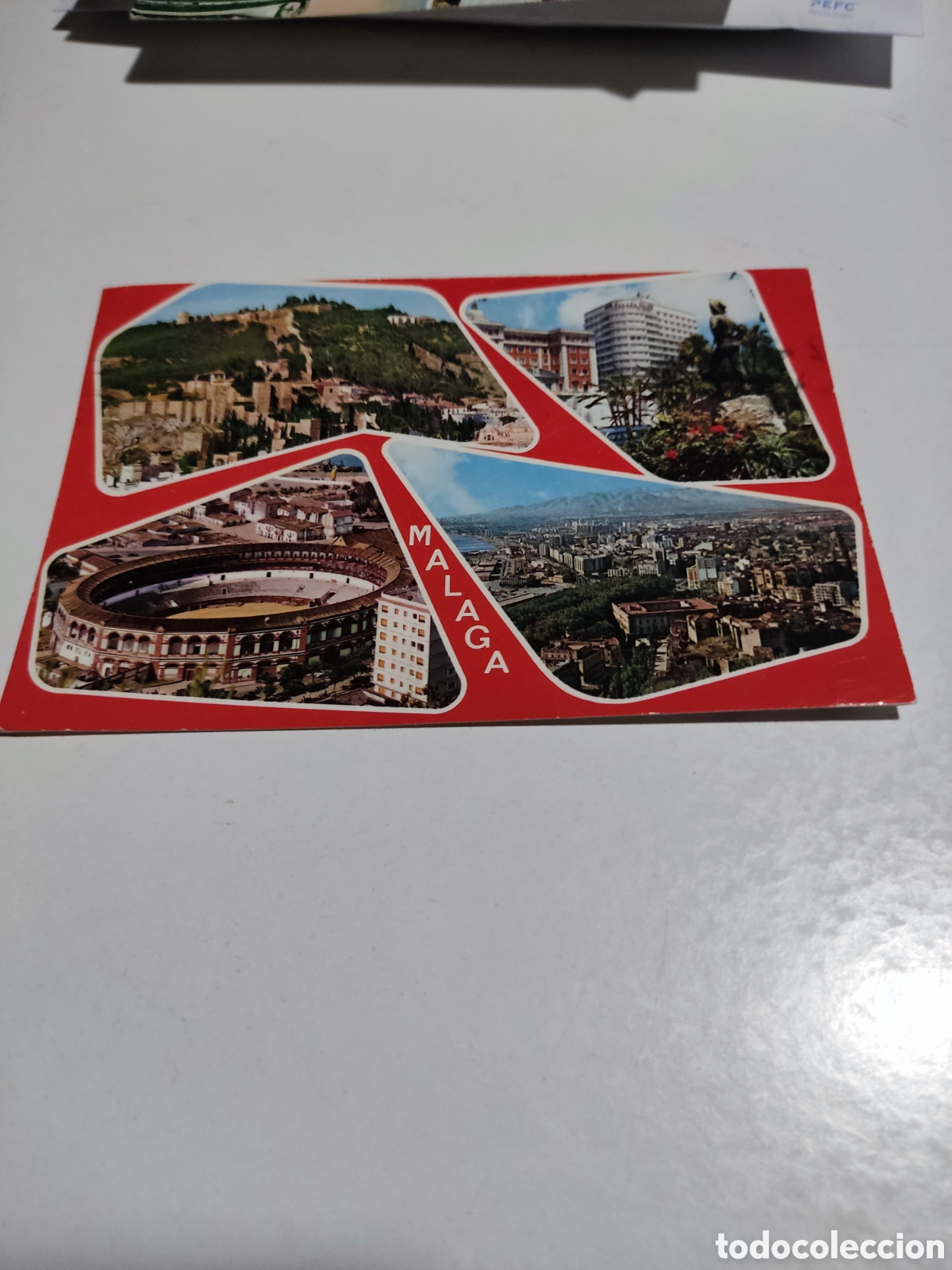 Postales: Postal M&aacute;laga plaza de toros - Foto 1