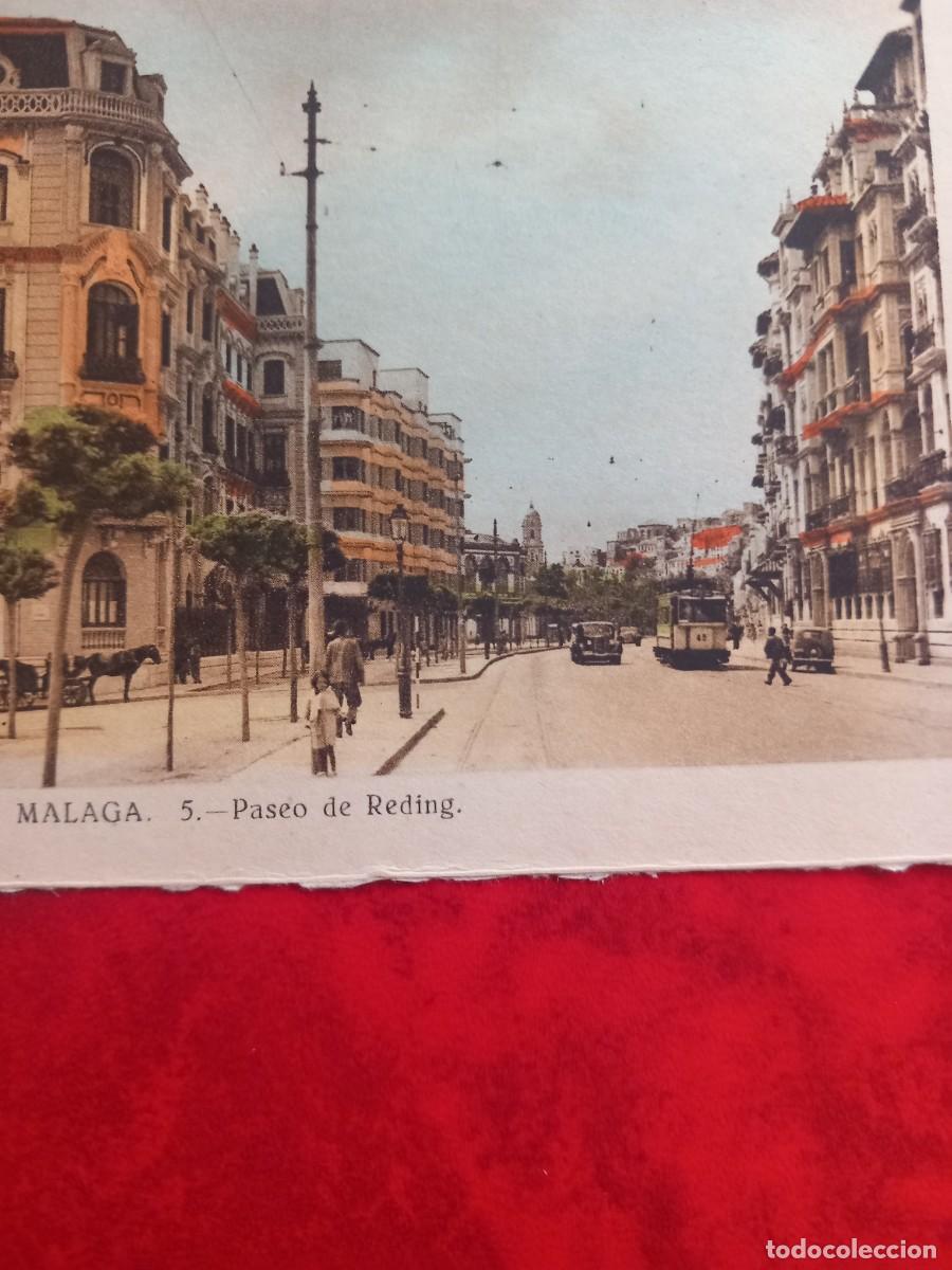 Postales: M&Aacute;LAGA, PASEO DE REDING. Arribas. - Foto 2