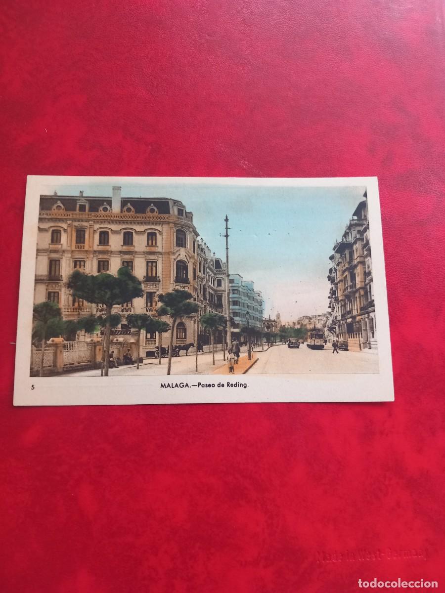 Postales: M&Aacute;LAGA, PASEO DE REDING. - Foto 1
