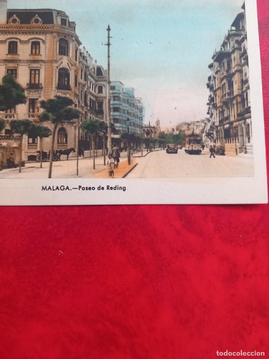 Postales: M&Aacute;LAGA, PASEO DE REDING. - Foto 2