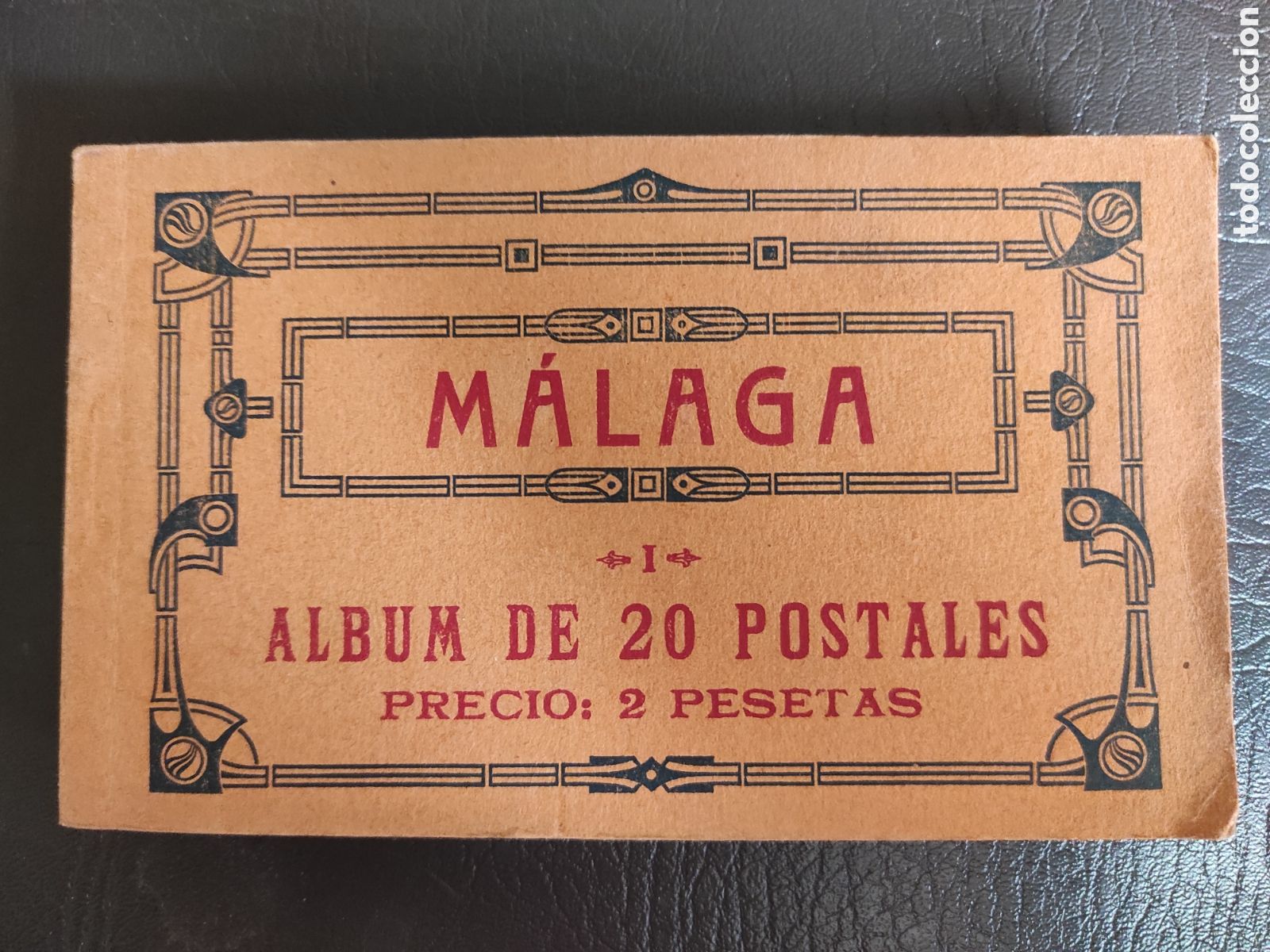 Postais: MALAGA. POSTAL. ALBUM I DE 20 POSTALES. FOTOTIPIAS HAUSER Y MENET. TACO.