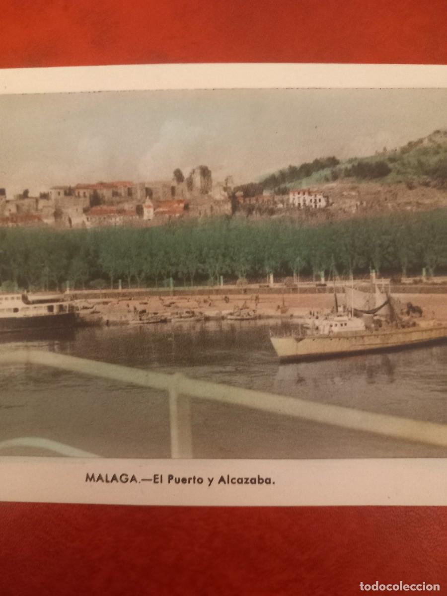 Postales: M&Aacute;LAGA, EL PUERTO Y LA ALCAZABA. - Foto 2