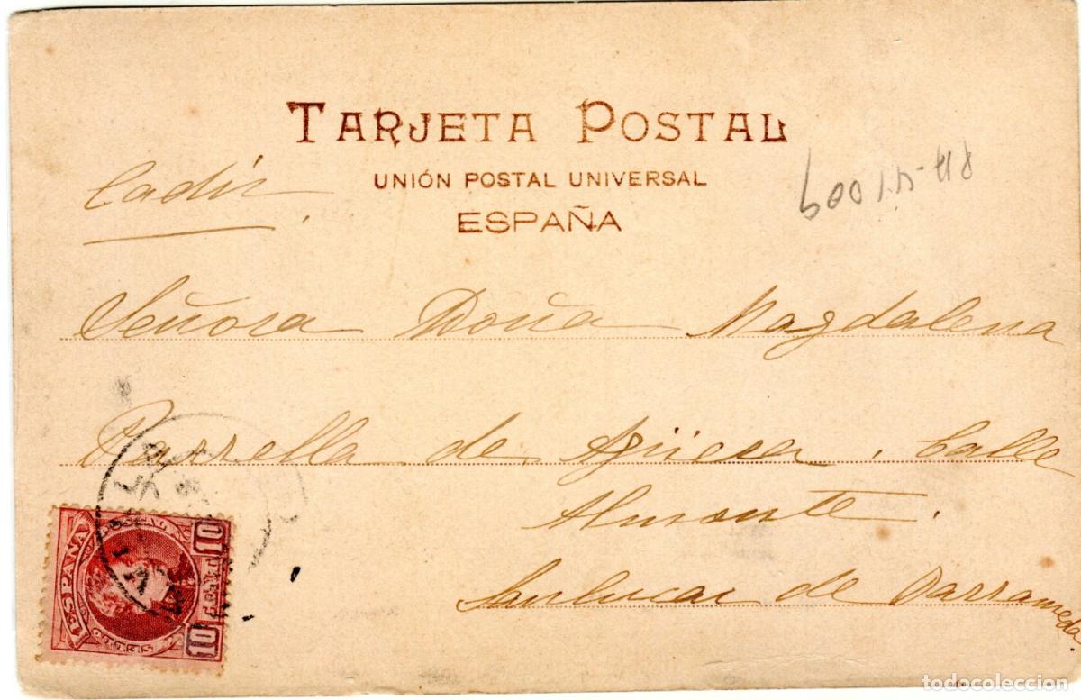 Postales: PRECIOSA POSTAL - RECUERDO DE SEVILLA - 216 HAUSER Y MENET - Foto 2