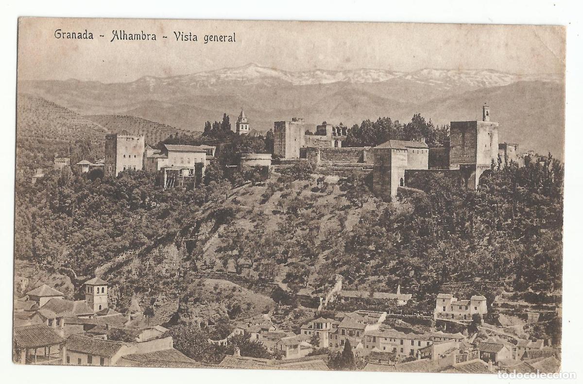 Postales: alhambra de granada NUEVA A ESTRENAR - Foto 1