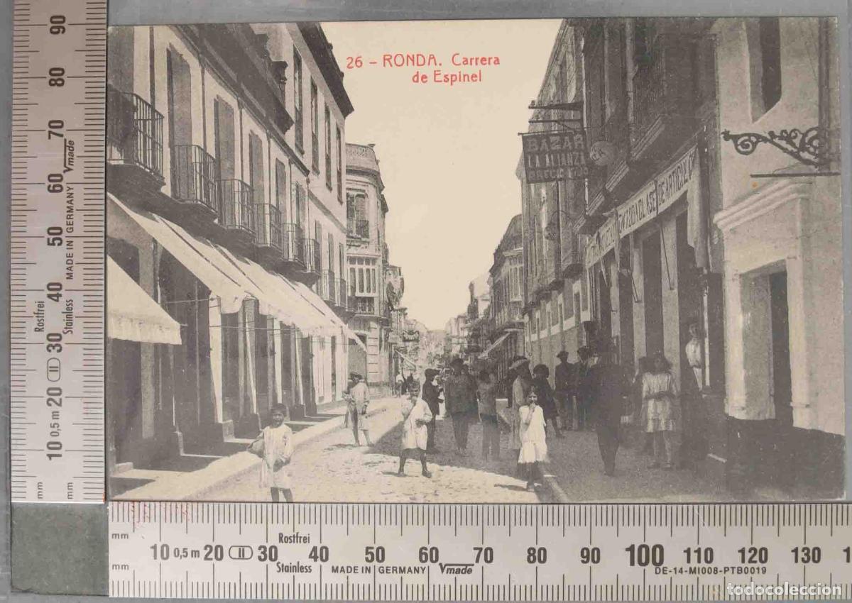 Postales: POSTAL. RONDA. CARRERA DE ESPINEL THOMAS - Foto 1