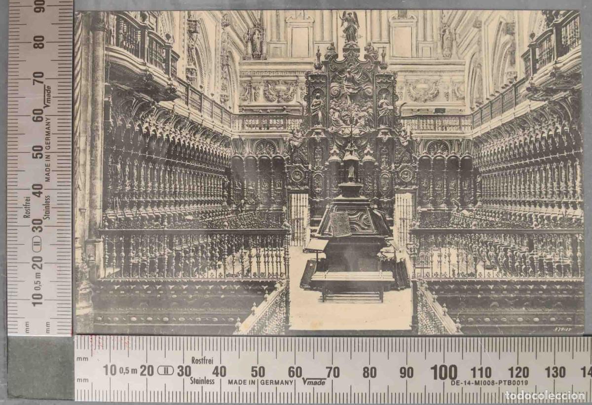 Cartoline: POSTAL. CORDOBA. Vista General del Coro de la Catedral