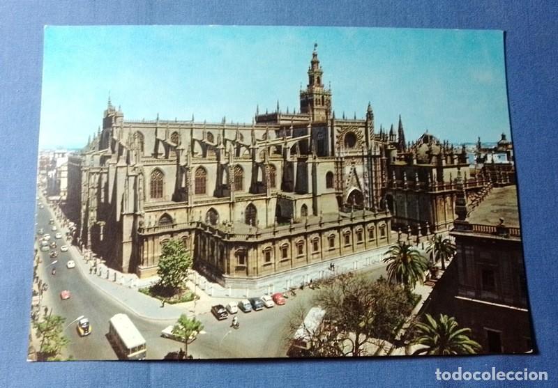 Postkarten: postal Andalucia n&ordm; 12 Sevilla La Catedral escrita