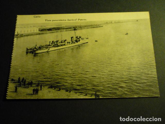 Cartoline: CADIZ VISTA PANORAMICA HACIA EL PUERTO