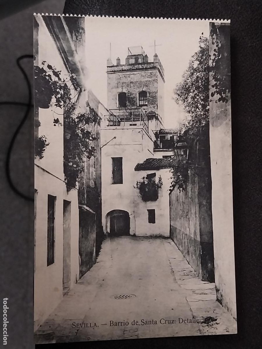 Postales: BARRIO SANTA CRUZ SEVILLA ED H A E SC MUY ANTIGUA ORIGINAL