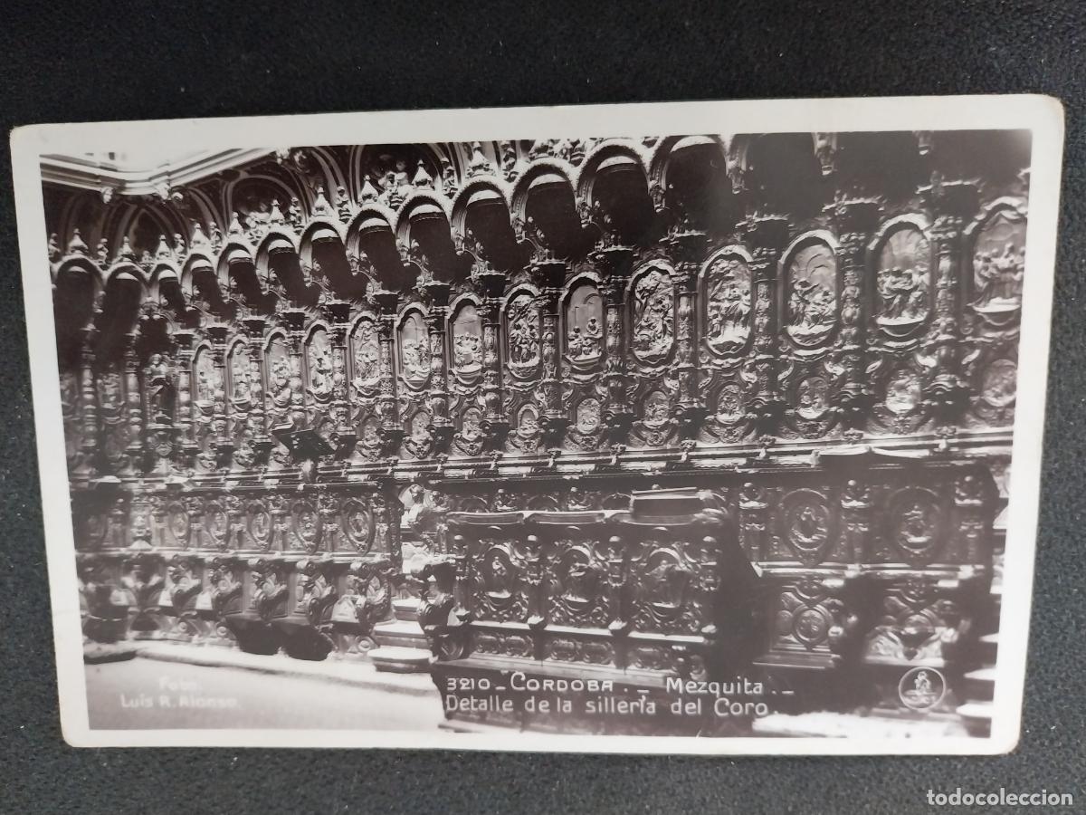 Postkarten: MEZQUITA CORDOBA SILLERIA CORO ED UNIQUE FOTO LUIS R ALONSO 3210 ESCRITA