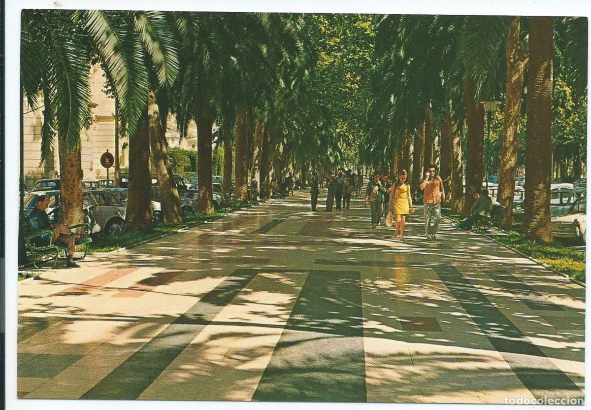 Cartoline: PASEO DEL PARQUE / PARK WALK.- MALAGA