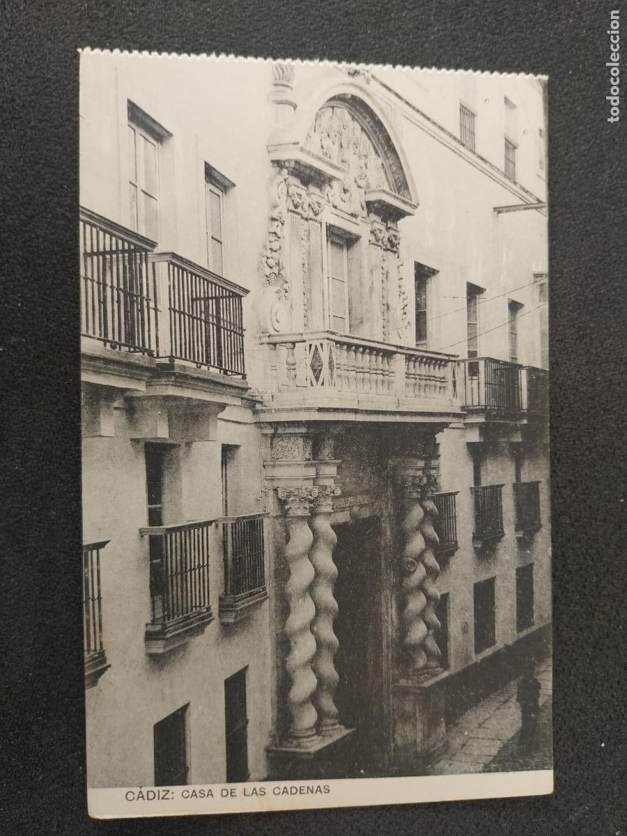 Postais: CASA CADENAS CADIZ ED FOTOTIPIA HAUSER MENET ANIMADA
