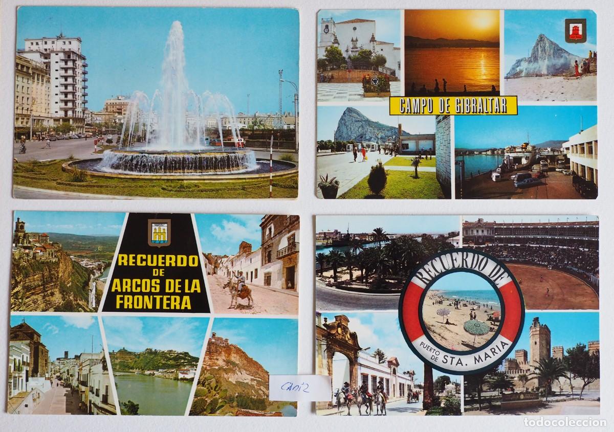 Cartoline: LOTE DE 9 POSTALES DE CADIZ