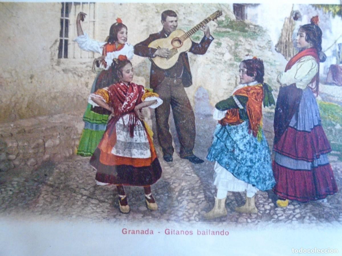 Postales: (PS-76736)POSTAL DE GRANADA-GITANOS BAILANDO - Foto 2
