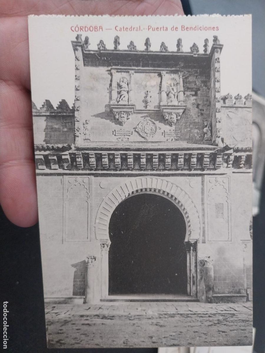 Postcards: PUERTA BENDICIONES CATEDRAL CORDOBA ED FRAGERO SC ANTIGUA ANIMADA