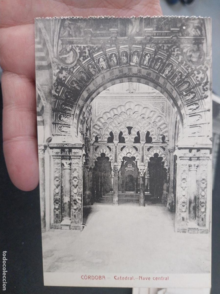 Postales: NAVE CENTRAL CATEDRAL CORDOBA ED FRAGERO SC ANTIGUA
