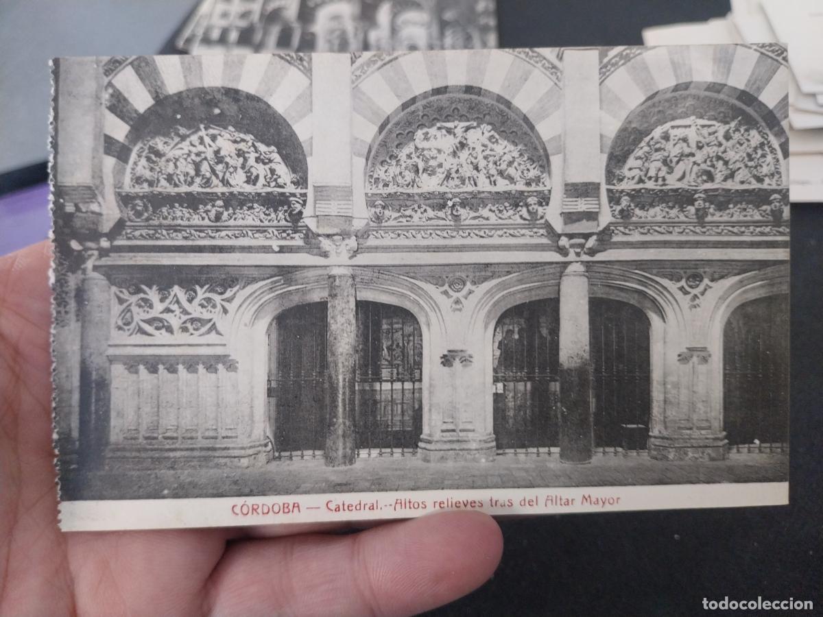Postales: ALTOS RELIEVES ALTAR MAYOR CATEDRAL CORDOBA ED FRAGERO SC ANTIGUA